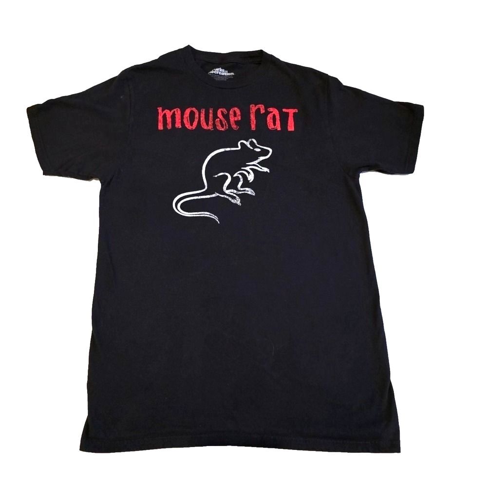 Mouse Rat Parks And Recreation Band Tee Black Ripple Junction Men's M